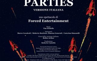 TOMORROW'S PARTIES - versione italiana, manifesto