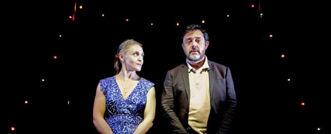TOMORROW'S PARTIES versione italiana. In foto: Caterina Simonelli e Marco Cavalcoli