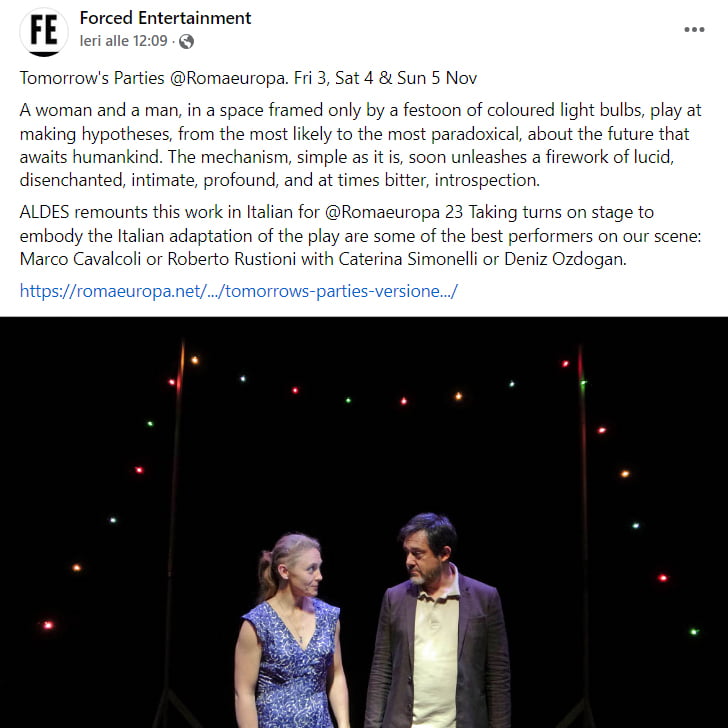 post FB FE TP Romaeuropa