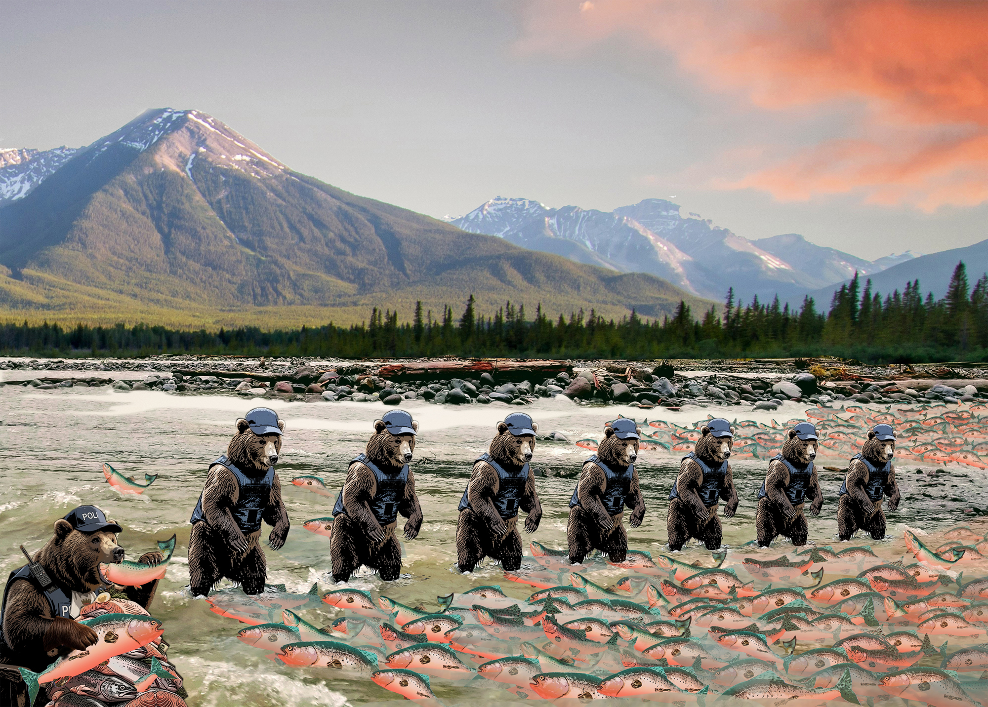 MERCOLEDI' da SALMONI di primavera 2026 - grafica Ale Moretti ALDES