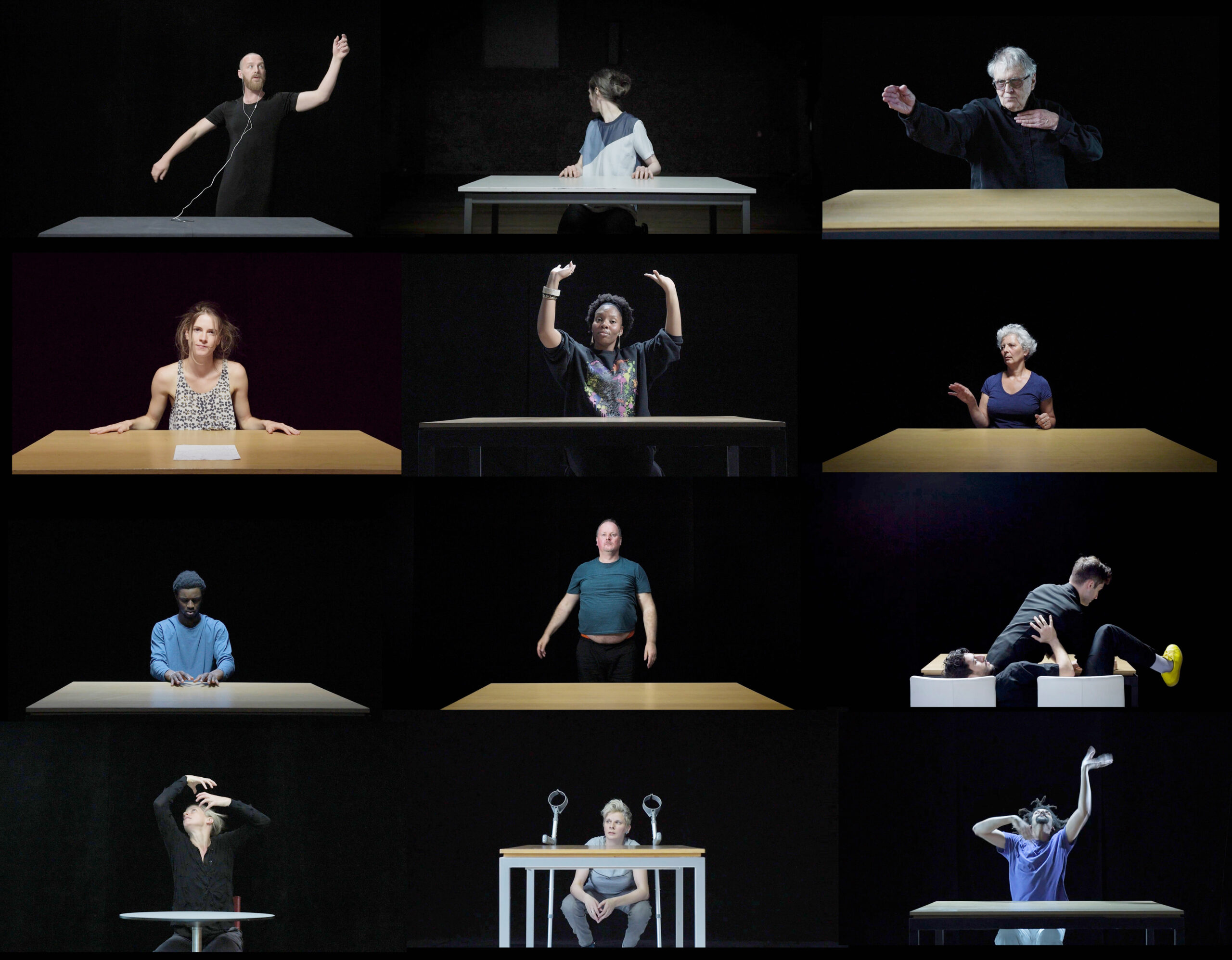 Foto di Hugo Glendinning, tratta da «52 Portraits», cortometraggio realizzato da J. Burrows e M. Fargion, regia di Hugo Glendinning e prodotto dal Sadler's Wells Theatre di Londra