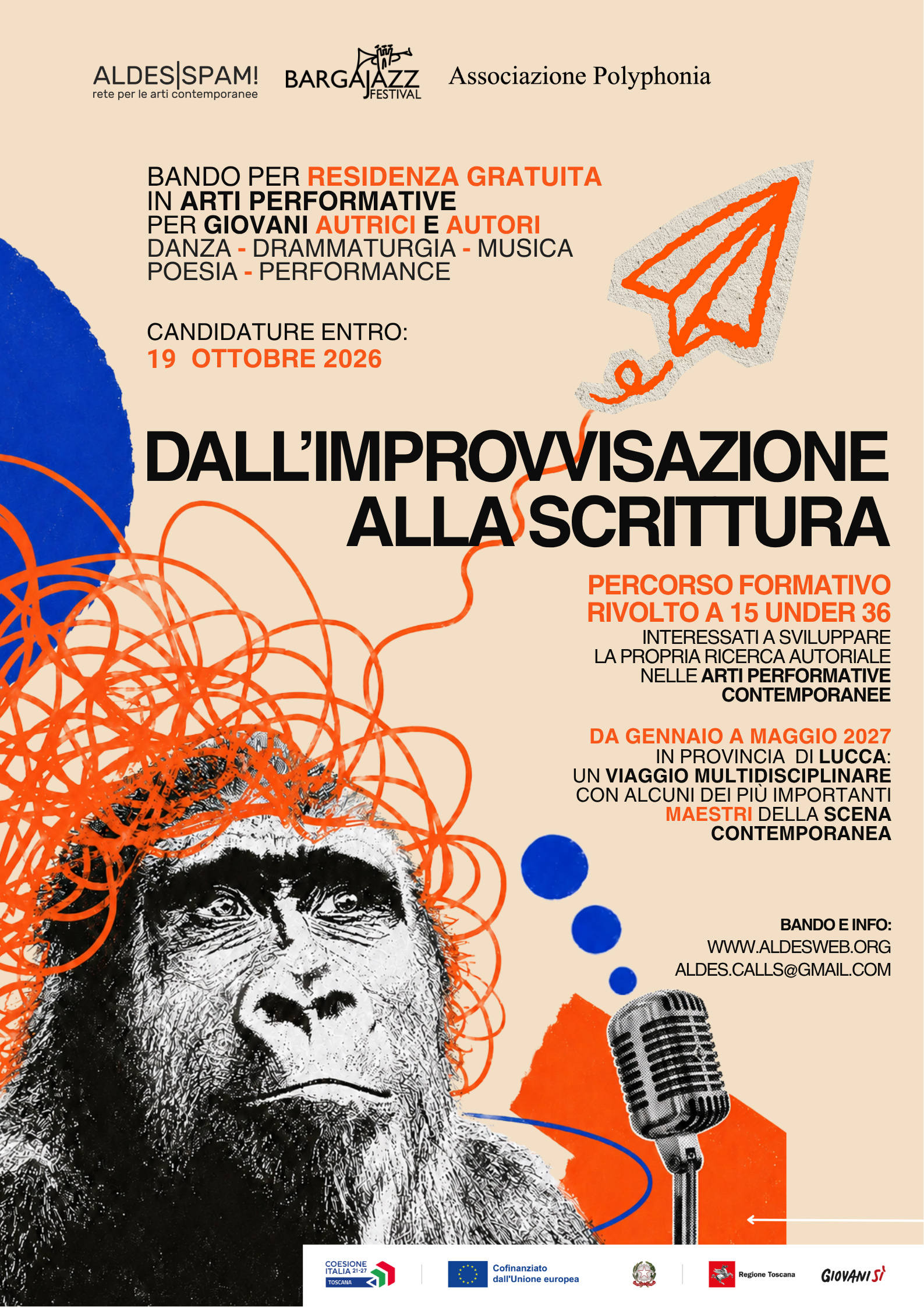 Dall'improvvisazione alla scrittura - locandina